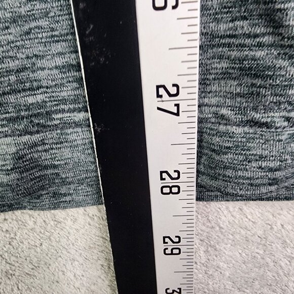 Mens Heathered Gray 32 Degrees Polo Shirt Short Sleeve Polyester Spandex Size L - Picture 9 of 10